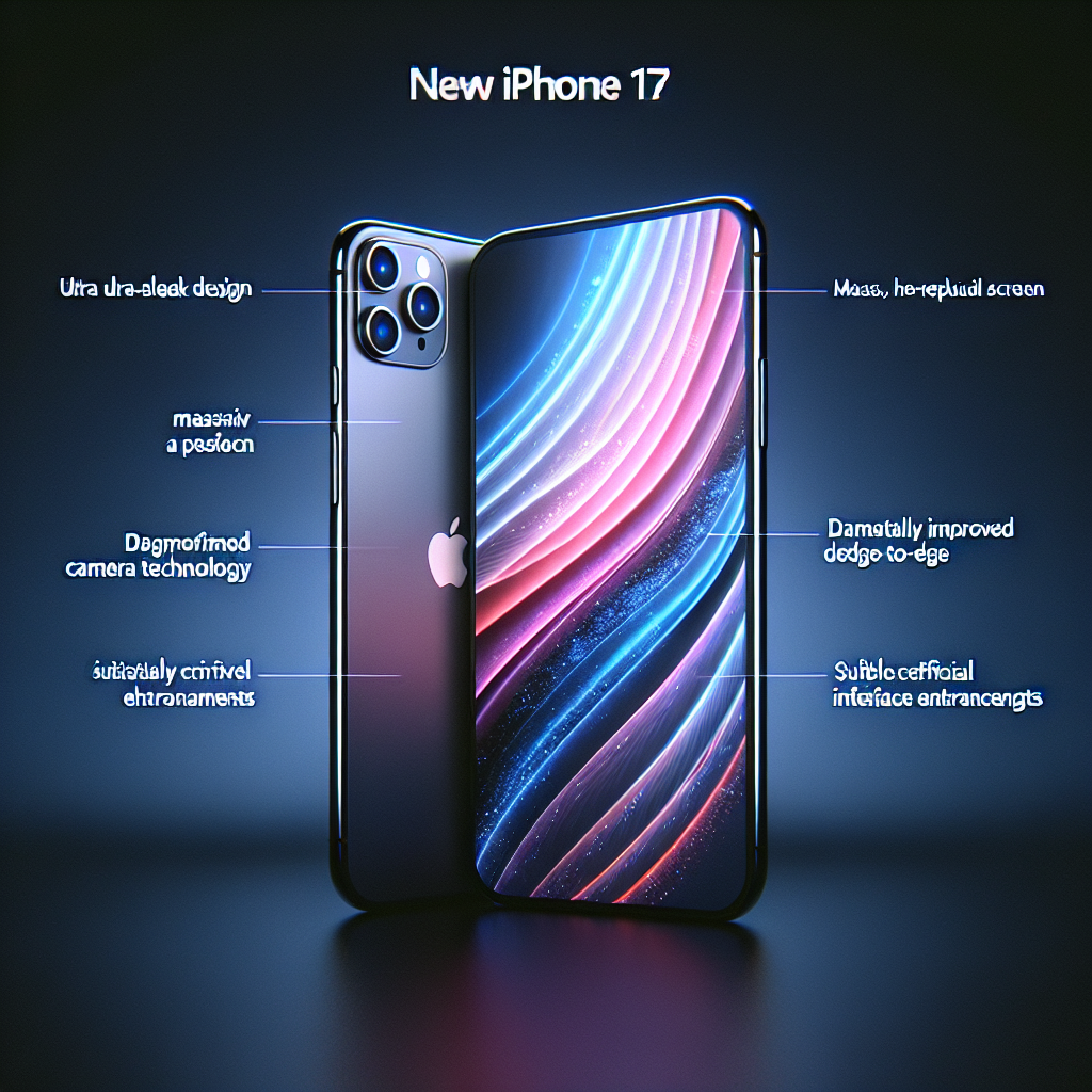 IPhone 17 için Beklenen en önemli özellikler Neler ? İşte Detaylar…