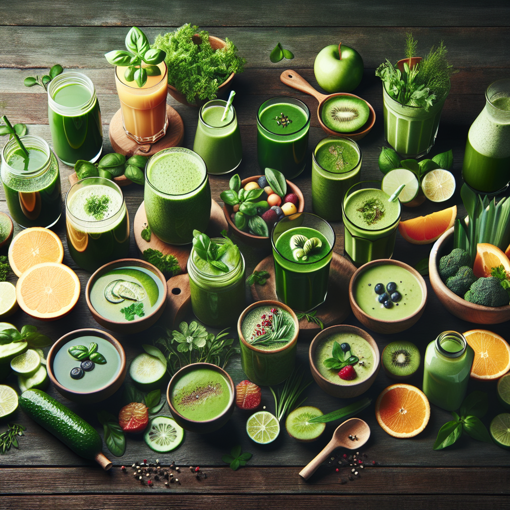 Yeşil Bitkili İçeceklerin Getirdiği Sağlık