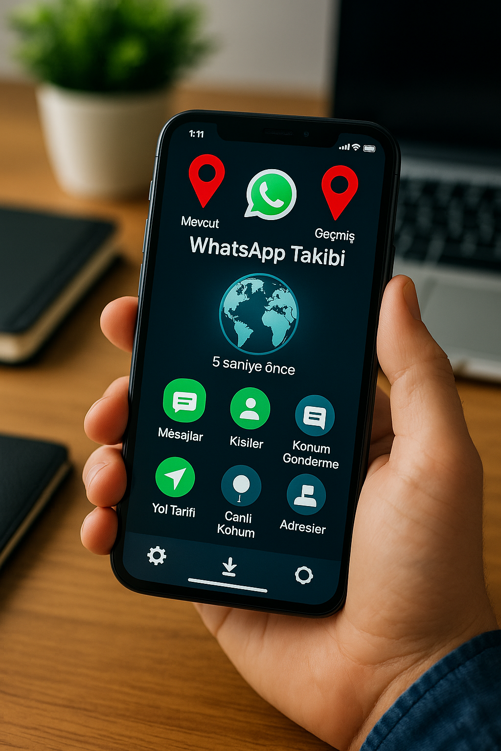 başka telefonun whatsapp ını nasıl takip edebilirim